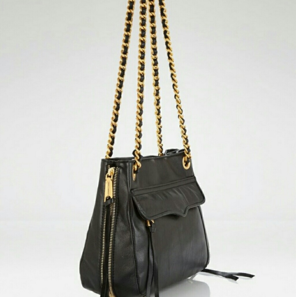 Rebecca Minkoff black swing bag